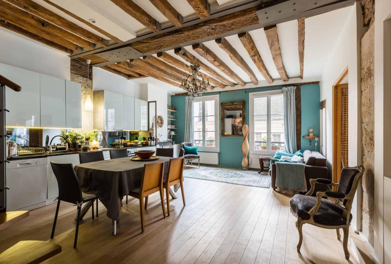 Veeve - Artistic Excellence In The Marais Paris Exterior foto